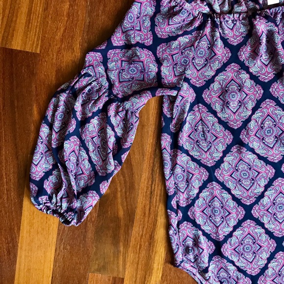 Michael Kors Boho Blouse Size Small - Picture 2 of 5